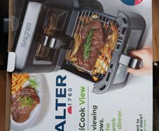 salter double air fryer brand new