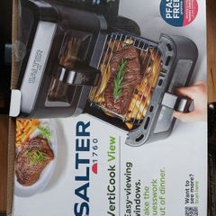 salter double air fryer brand new