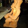 2 Large Old Vintage Terracotta Musician Figurines, Postage Available Image 6