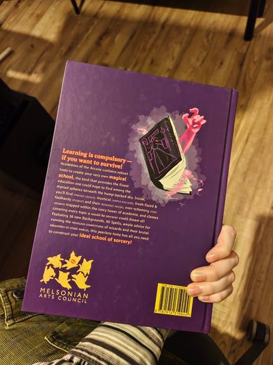 Academies of the Arcane TTRPG Book