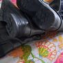 Shu grey leather boots Image 2