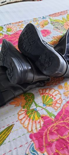 Shu grey leather boots