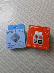 New Yoto Mini + blue case