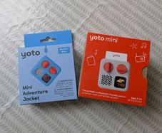 New Yoto Mini + blue case