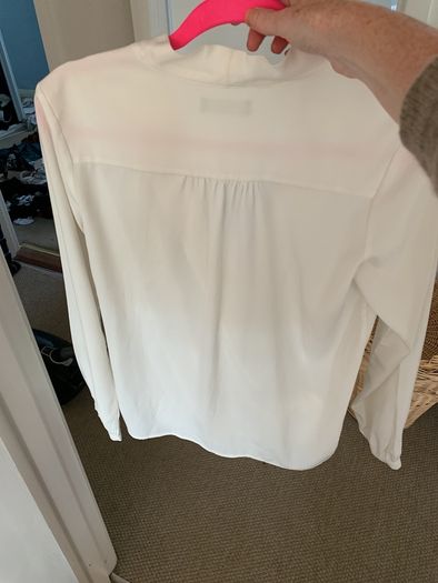 Cream blouse