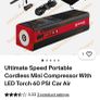 Portabe Air compresor Image 2