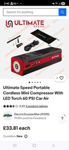Portabe Air compresor