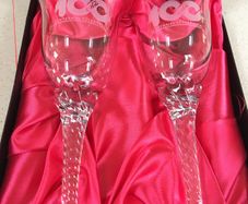 Coca Cola 100 Years Crystal glasses