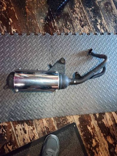 moped exhaust