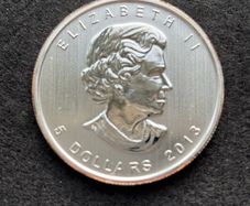2013 Canadian 1 oz Silver Maple Leaf