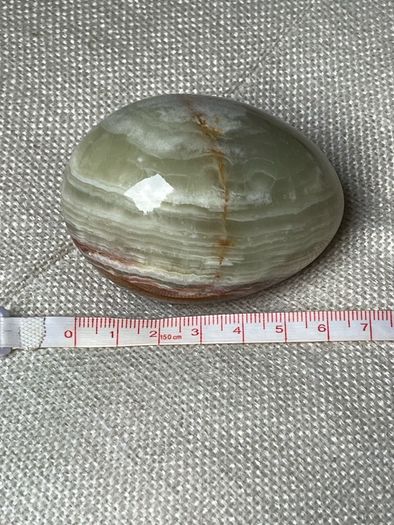 Vintage Alabaster Marble Egg