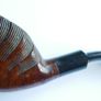 Vintage Real Briar Carved Wood  Smokers Pipe Image 2