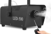 Fog Machine, 500W Smoke Machine with Wireless Remote Control &amp; Automatic Spray Function, Mini Fog Smoke Machine for Halloween Christmas Party Wedding DJ Performance Stage Show (No Light)