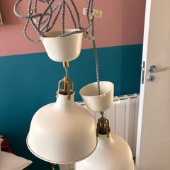 2x Ikea pendant lamps