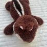 Disney Chip Red Cheek Giga Jumbo Lying Down Sega Chip & Dale Plush Approx. 43 cm Length Used Please see photos Image 2