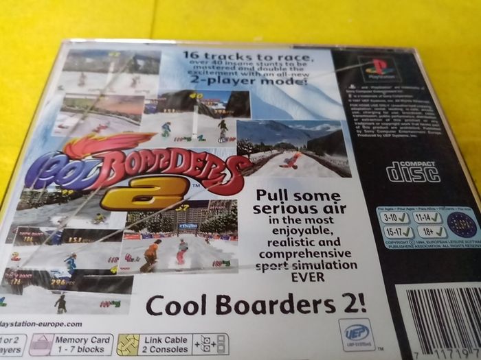 Coolboarders 2 PlayStation 1 Ps1 Games PlayStation 2 Ps2 Games Original