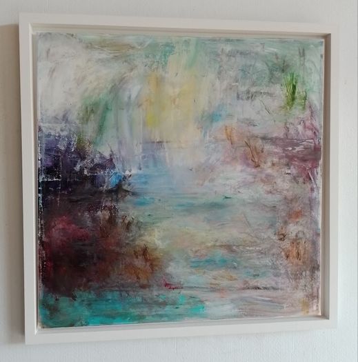 Large Original Abstract Painting Original Art Contemporary Art Modern Irish abstract art Framed
