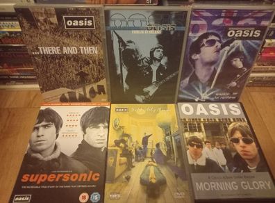 Oasis Dvd Collection Bundle Live Concerts Documentaries Britpop 90's Rock Liam Gallagher
