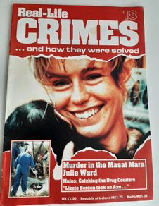 vintage real-life crimes magazine 1993