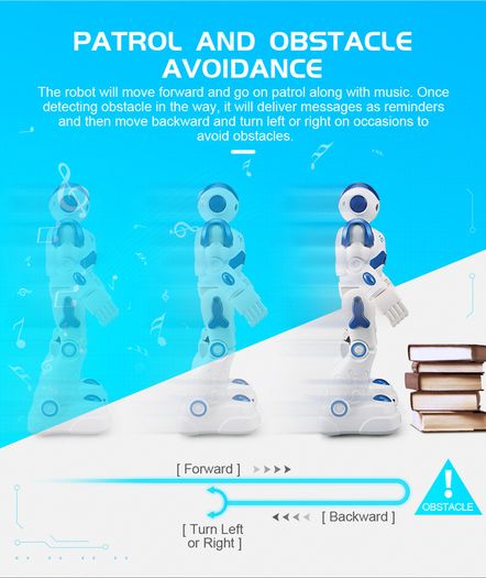 Gesture Control Intelligent Cady Robot