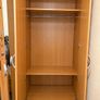 Large Solid Wooden Wardrobe with Mirrors & Storage Image 5