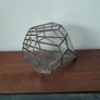 vintage brass glass pendant shade Image 7