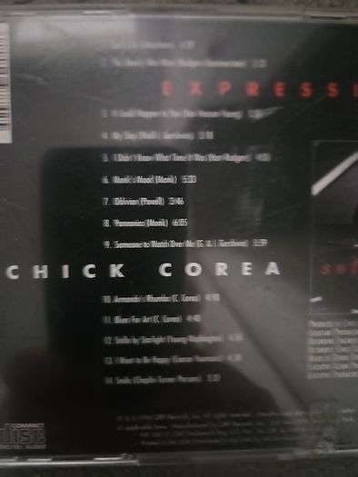 Chick Corea - Expressions. Solo Piano.