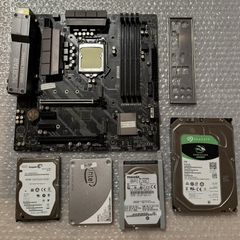 Motherboard and hard drives - FAULTY