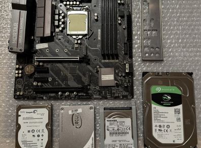 Motherboard and hard drives - FAULTY