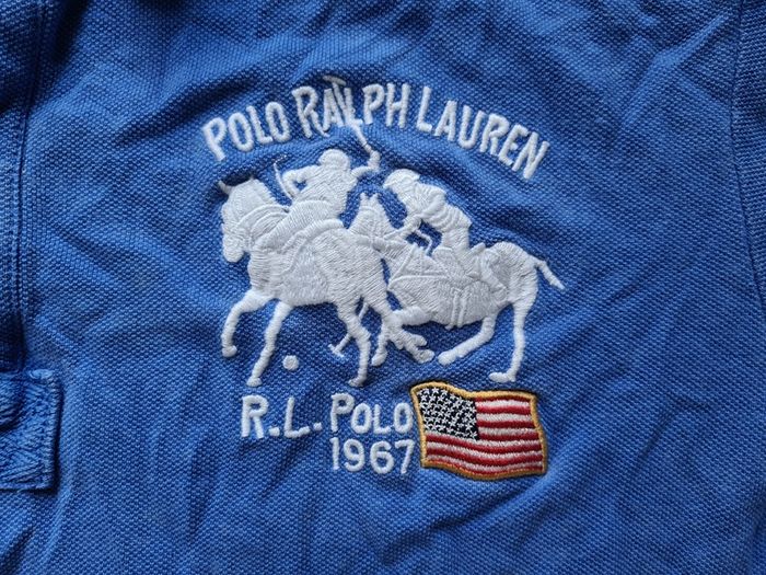 Mens Ralph Lauren Polo blue Shirt Limited Edition XL