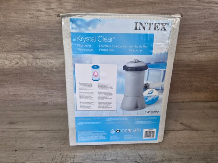 Intex 28604 Krystal Clear Cartridge Filter Pump