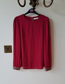 Oasis Burgundy top