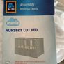 Light grey Aldi 3 piece nursery set Image 5