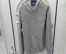 Grey Nike hoodie XL
