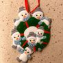 Christmas tree decorations- 3styles snowman Image 3