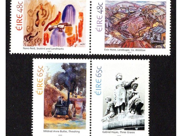 2005 Ireland Female Artists Commemorative Stamp Mint Never Hinged (MNH)