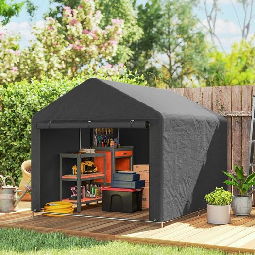 Large Garden shed waterproof storage tent 200 x 238 x 183 cm
