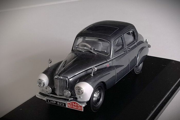 Diecast Model Sunbeam Talbot MkII Monte Carlo Rally - Collectable Oxford Diecast 1:43