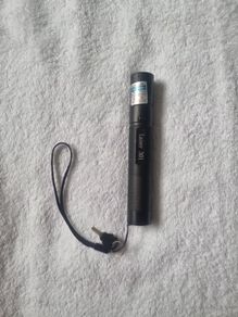 Strong (!!!) PURPLE laser pointer. 18+ (will need to check ID).
