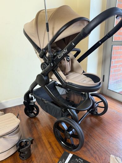 New ICandy peach 7 travel system pram buggy