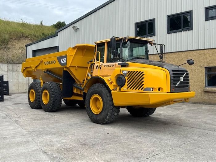 2007 Volvo A25D 6x6 dumper, tailgate,