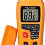 Moisture Meter Damp Meter RZMT-10 MD Digital Wood Moisture Meter Handheld Moisture Tester Detector Humidity Measuring with HD LCD for Wood Firewood Cardboard Paper (Range 0-99.9%) Image 2