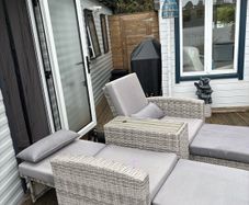 Rattan 2 seater