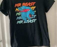 Mr beast t shirt, 10 to 11