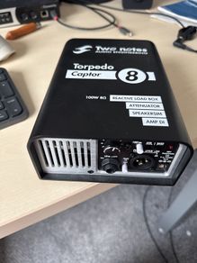 Two notes  Captor 8 Load box
