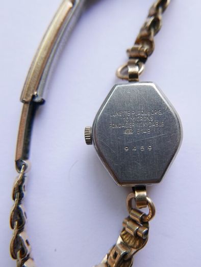 Vintage Medana Lever 10ct Rolled Gold Swiss Ladies Watch, 17 Jewel Movement, Gold Dial (in Working Order)