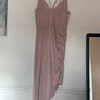 River Island S size Asymmetrical dress Rose colour Image 6