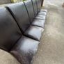 6 leather dining chairs Image 2