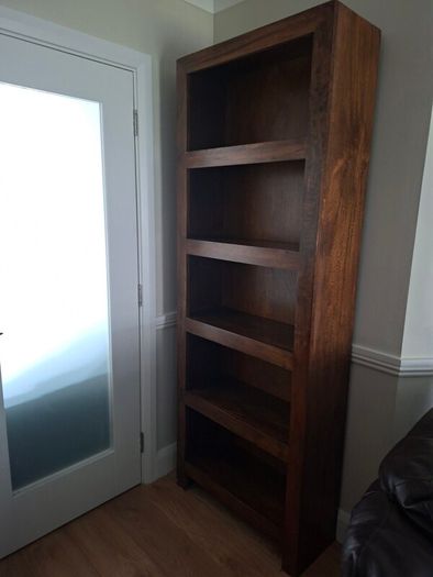 Beautiful walnut bookshelf