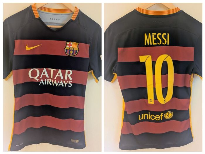 Barcelona Messi 2015/16 Player Version nike authentic small